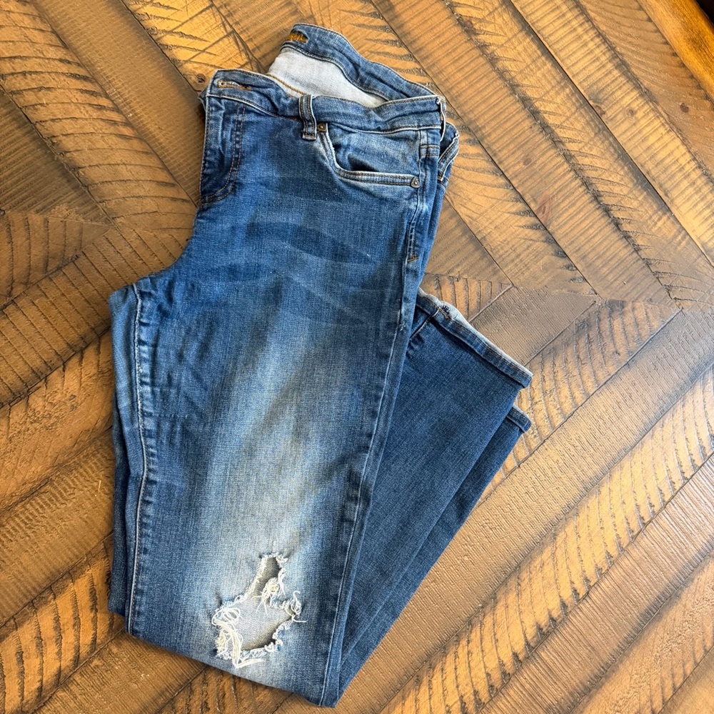 KUT from the Kloth Women's Dark Wash Straight Leg Size 12